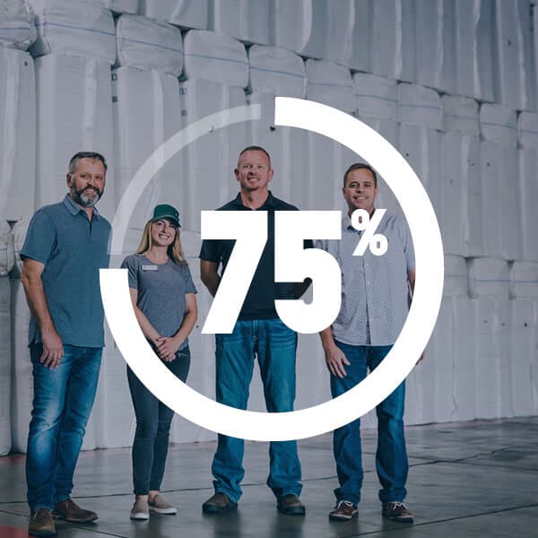 For every pound of hops sold, on 75% of the resulting revenue is returned to the grower.